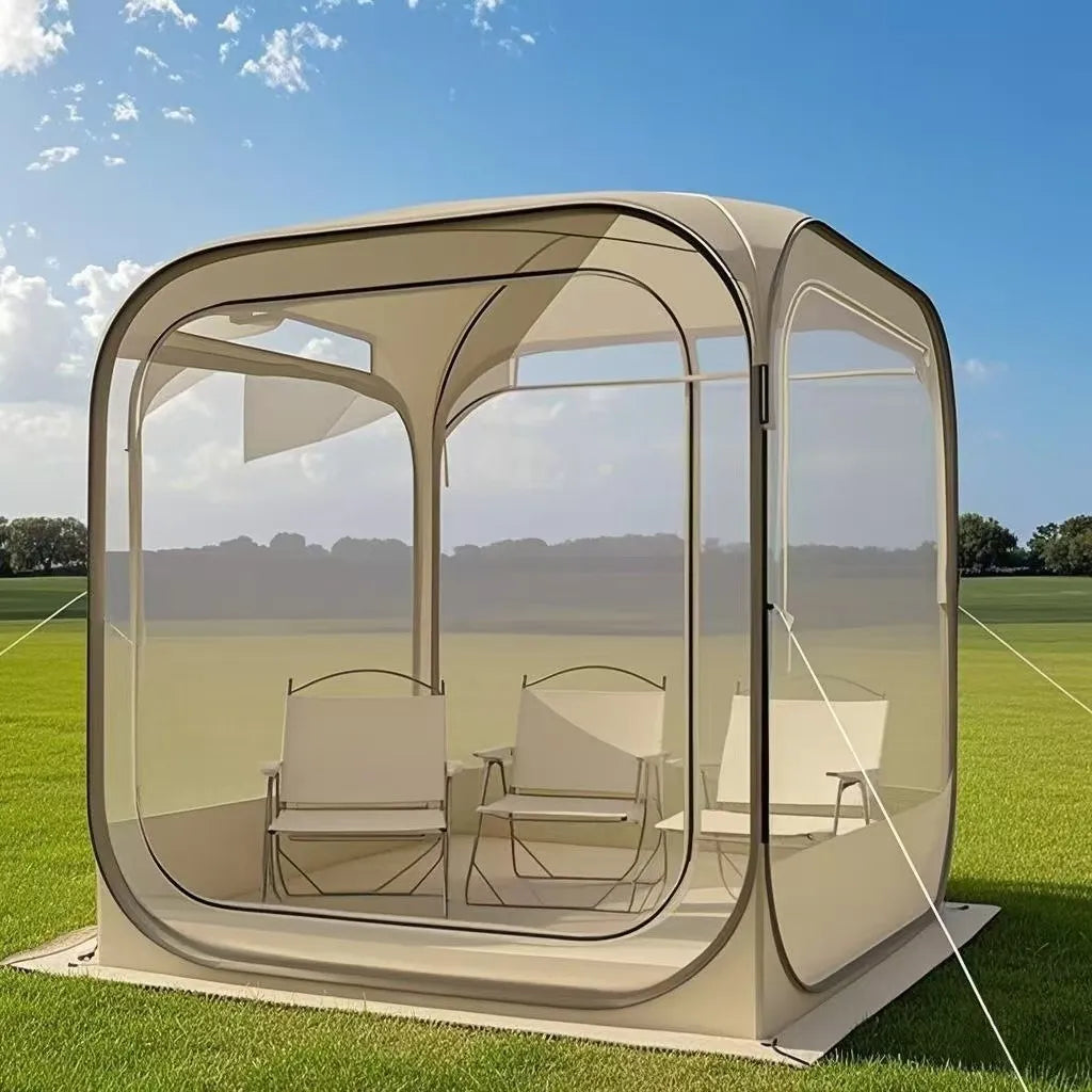 Transparent PVC Camping Tent – Portable Bubble House with Panoramic View