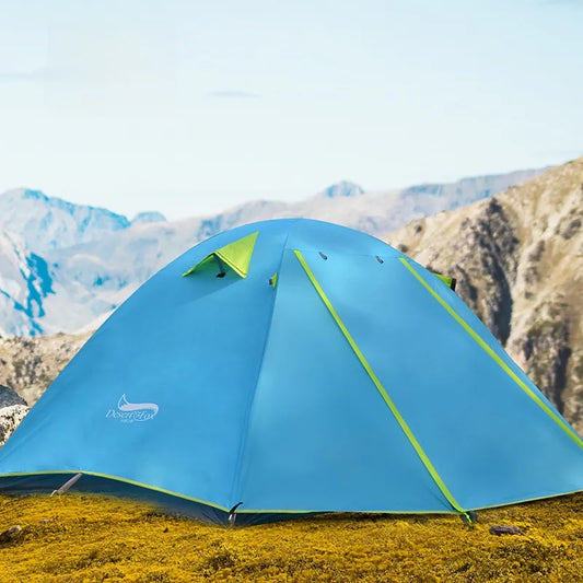 Ultra-Lightweight 2-Person Backpacking Tent – Double-Layer, Heavy-Duty Waterproof Shield