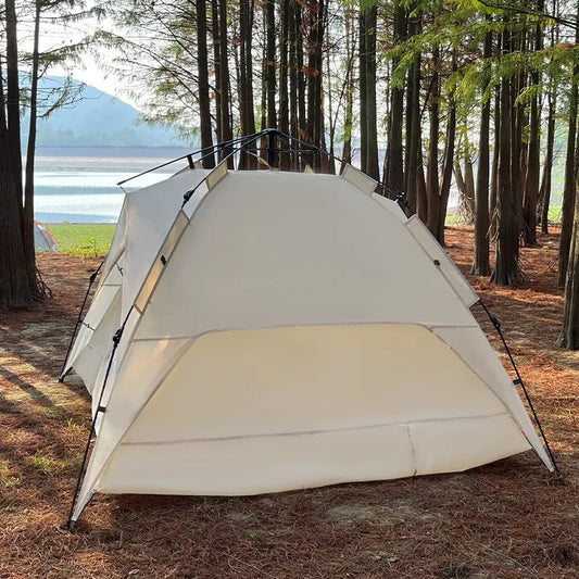 3-4 Person Instant Pop-Up Camping Tent – Waterproof &amp; Windproof 4-Season Shelter
