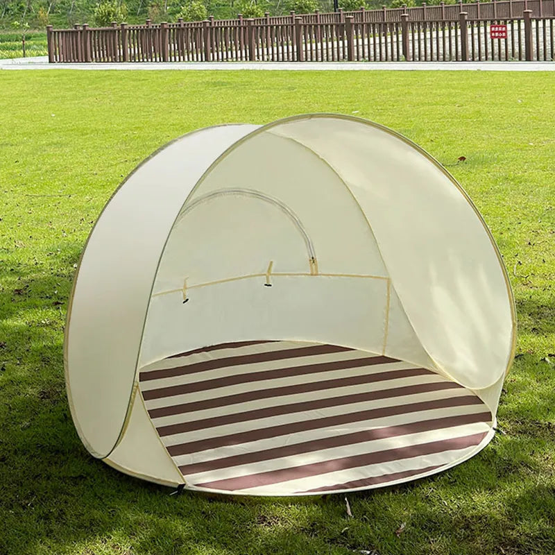 Instant Pop-Up Beach Tent – Portable Sun Shelter &amp; UV Oasis